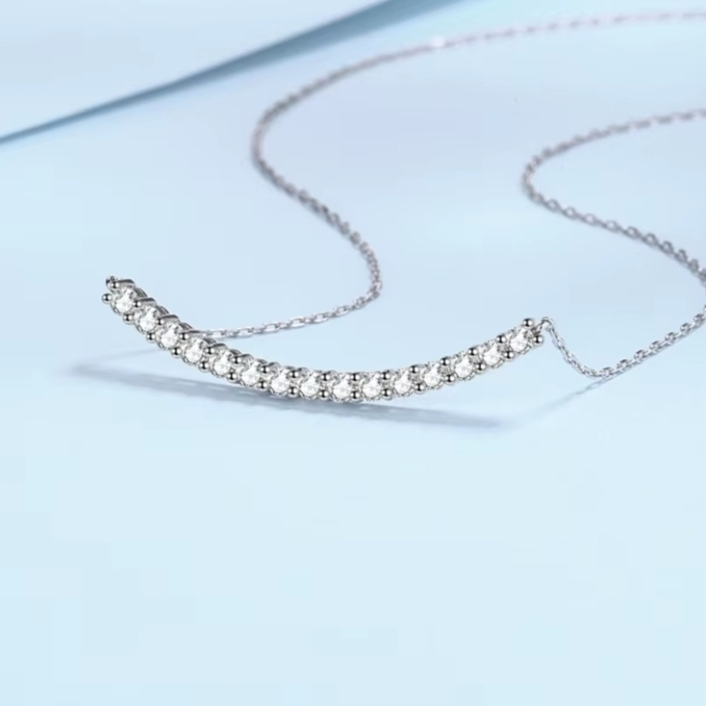 925 Moissanite Necklace